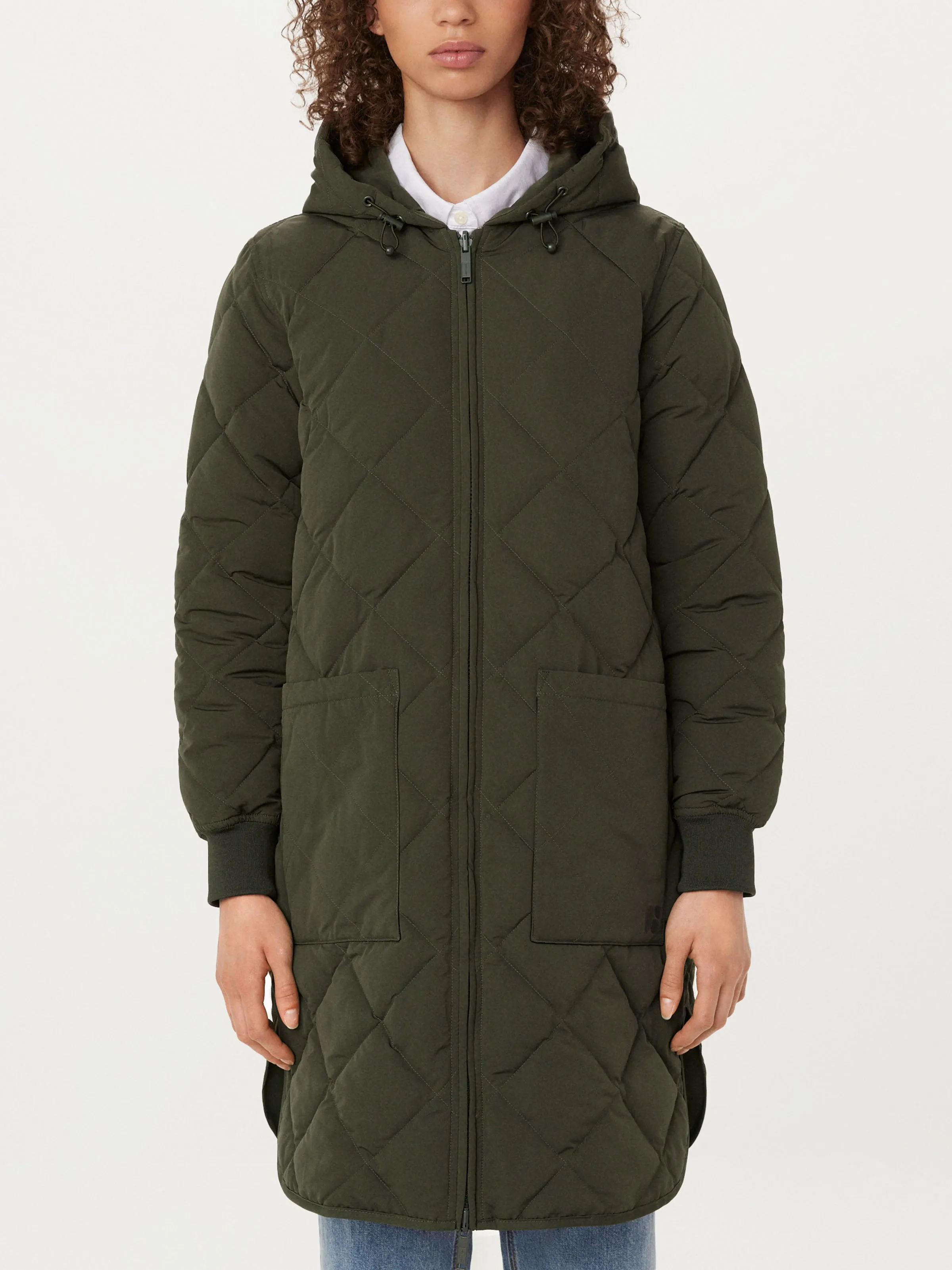 The Skyline Maxi Hooded Coat in Rosin