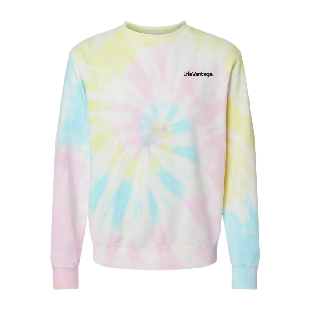 Unisex Midweight Tie-Dyed Sweatshirt