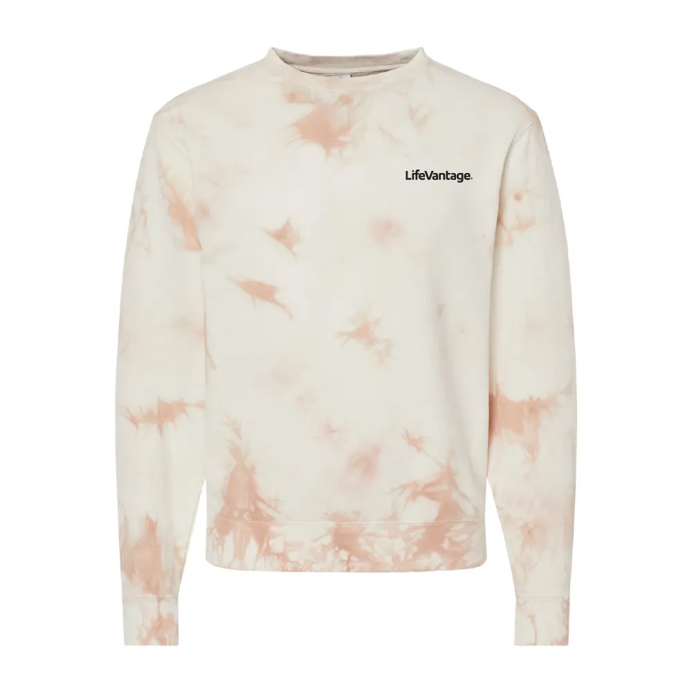 Unisex Midweight Tie-Dyed Sweatshirt