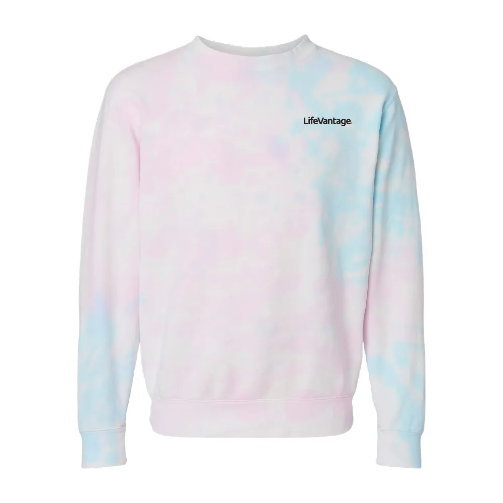 Unisex Midweight Tie-Dyed Sweatshirt