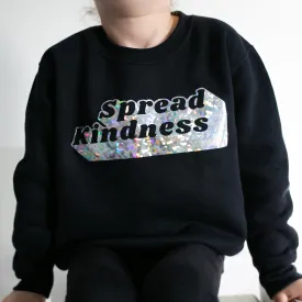 Unisex Spread Kindness Black Sweater