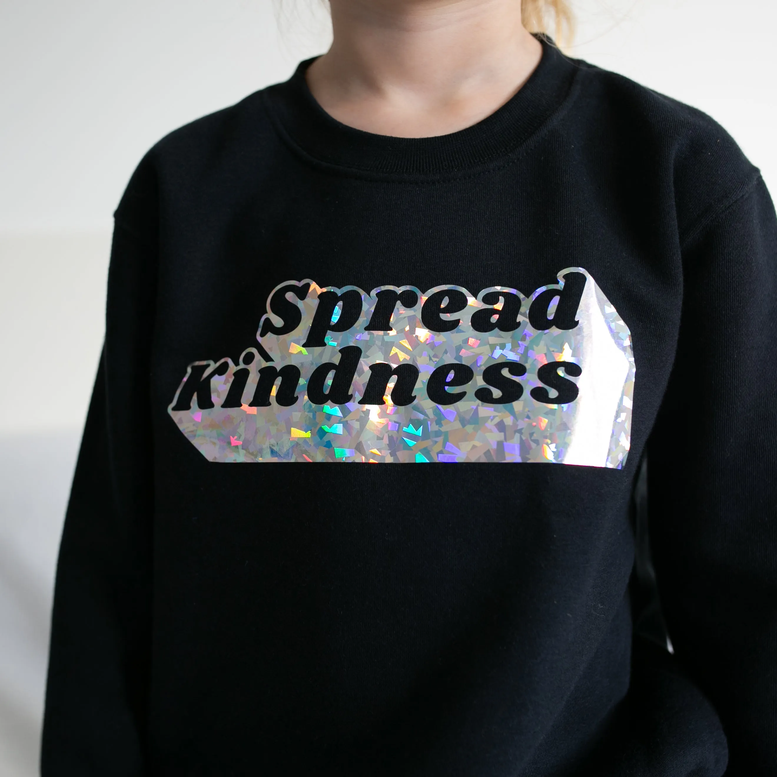 Unisex Spread Kindness Black Sweater