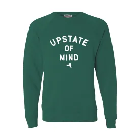 Upstate of Mind Crewneck - Moss Heather