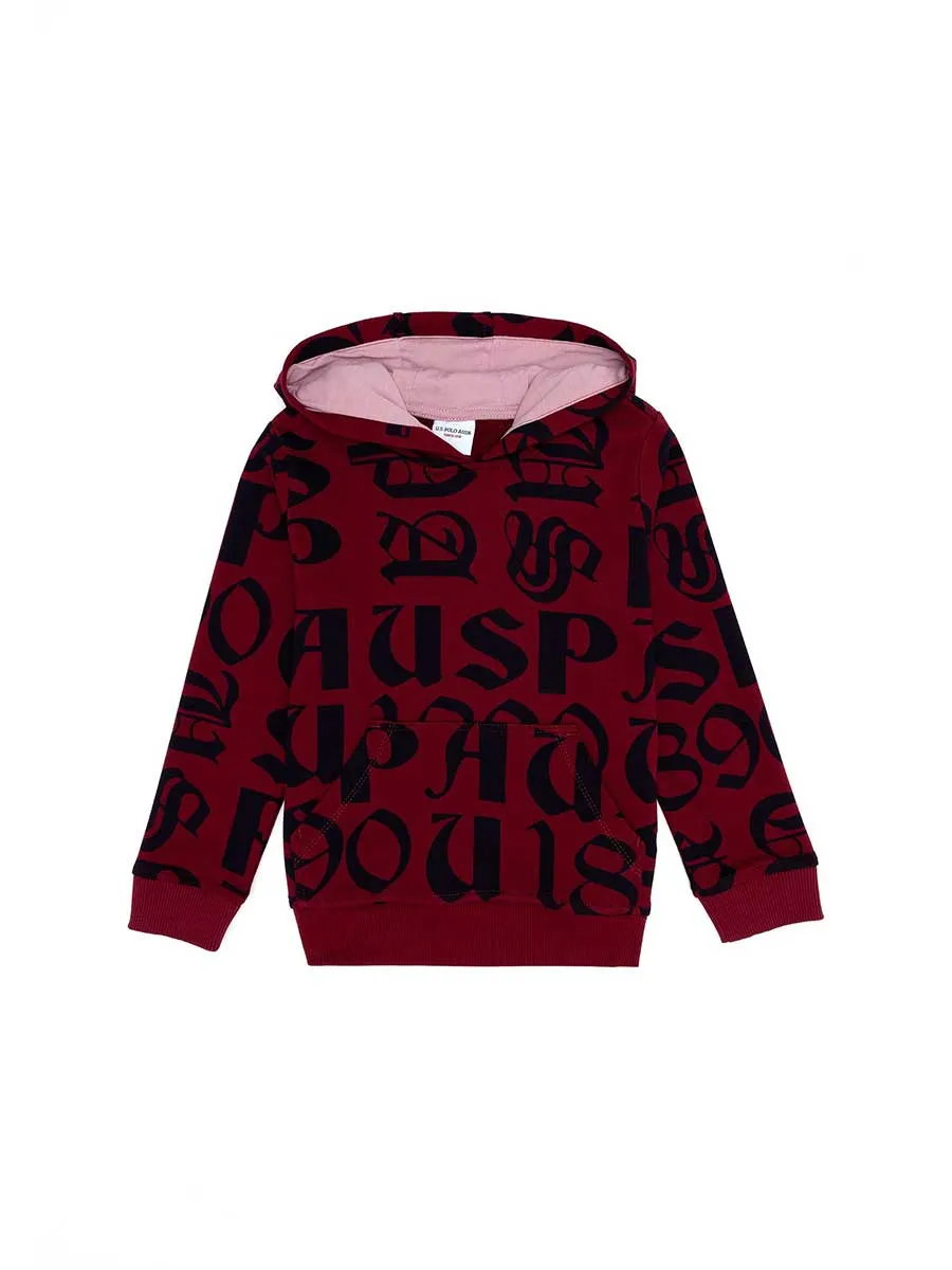 USPA Boys Sweatshirt Cherry VR223 USPSS149