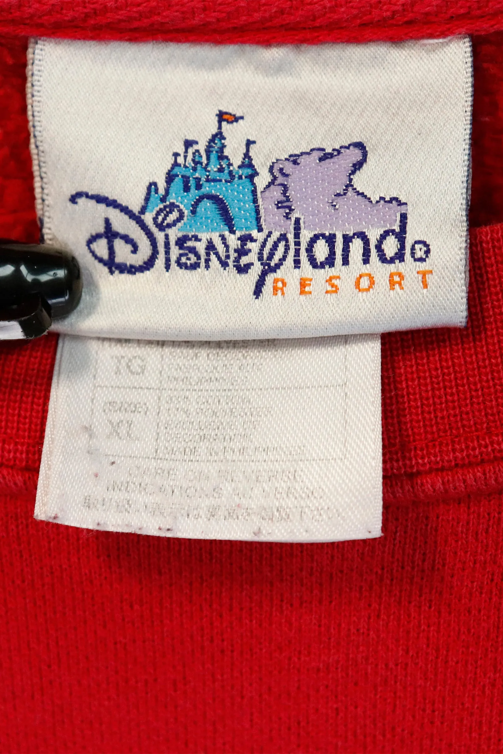 Vintage Disney Patched Mickey Disneyland Sweatshirt Sz XL