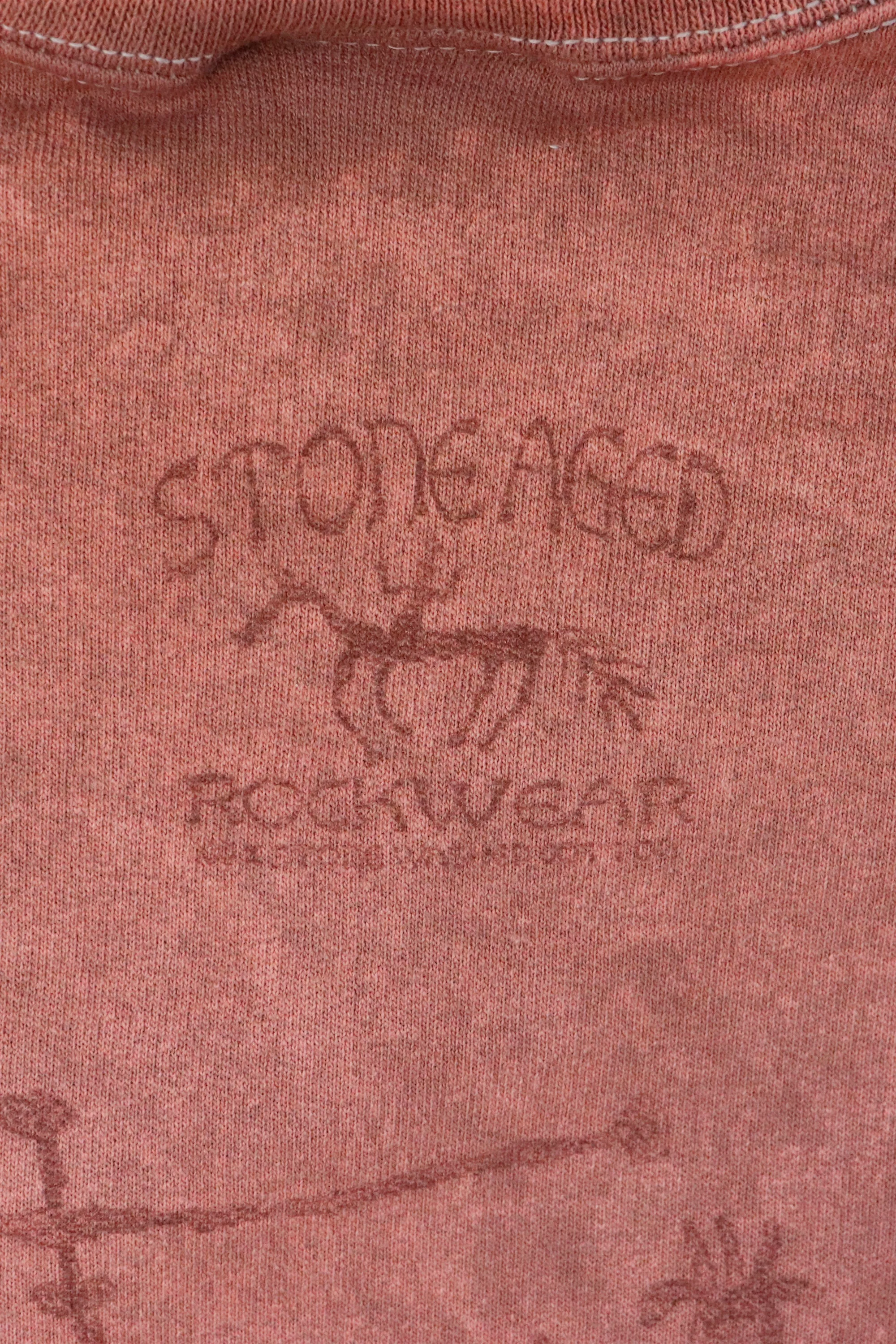 Vintage Stone Aged Rockwear Sweatshirt Sz L