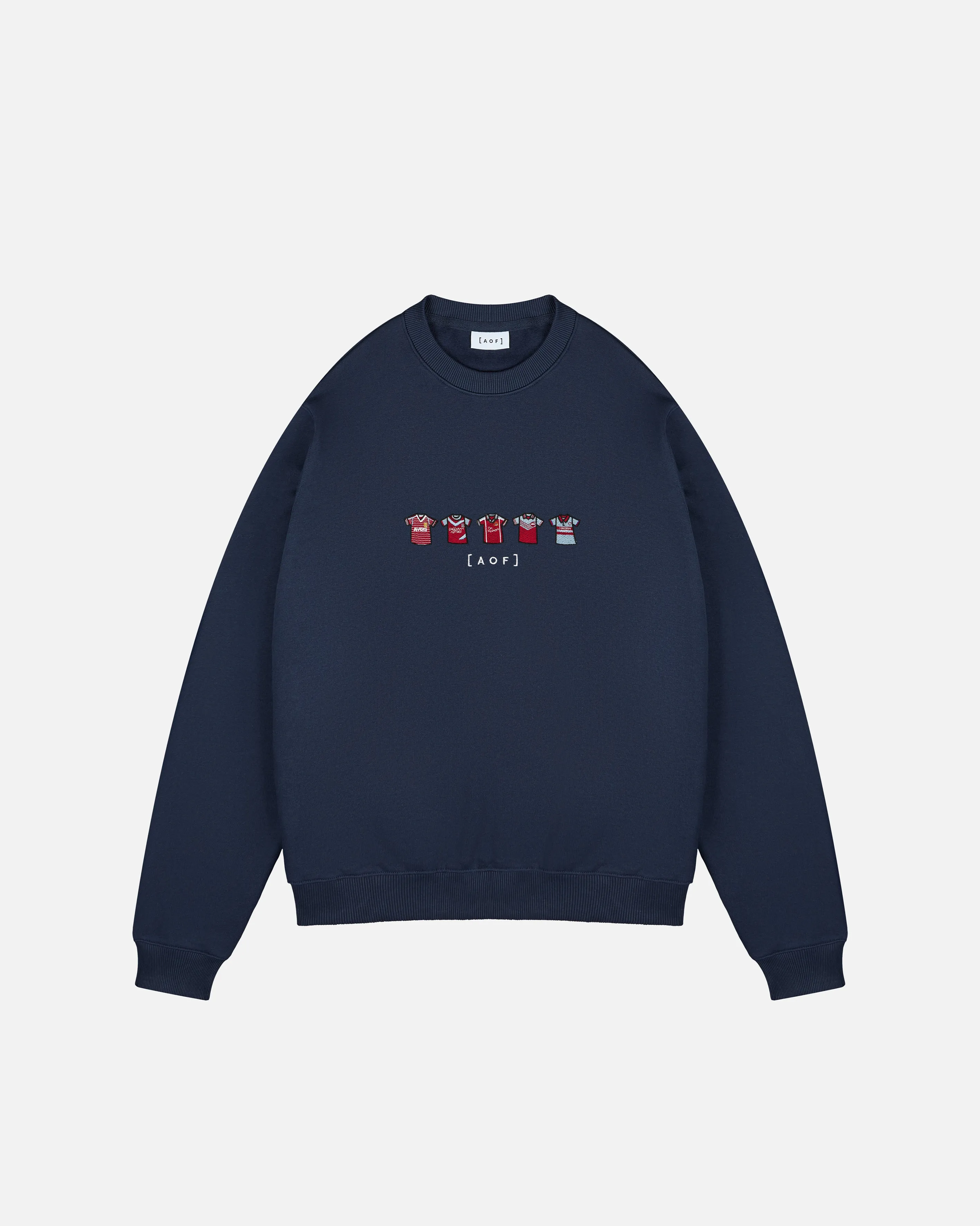 West Ham Embroidered Classics - Navy Sweatshirt