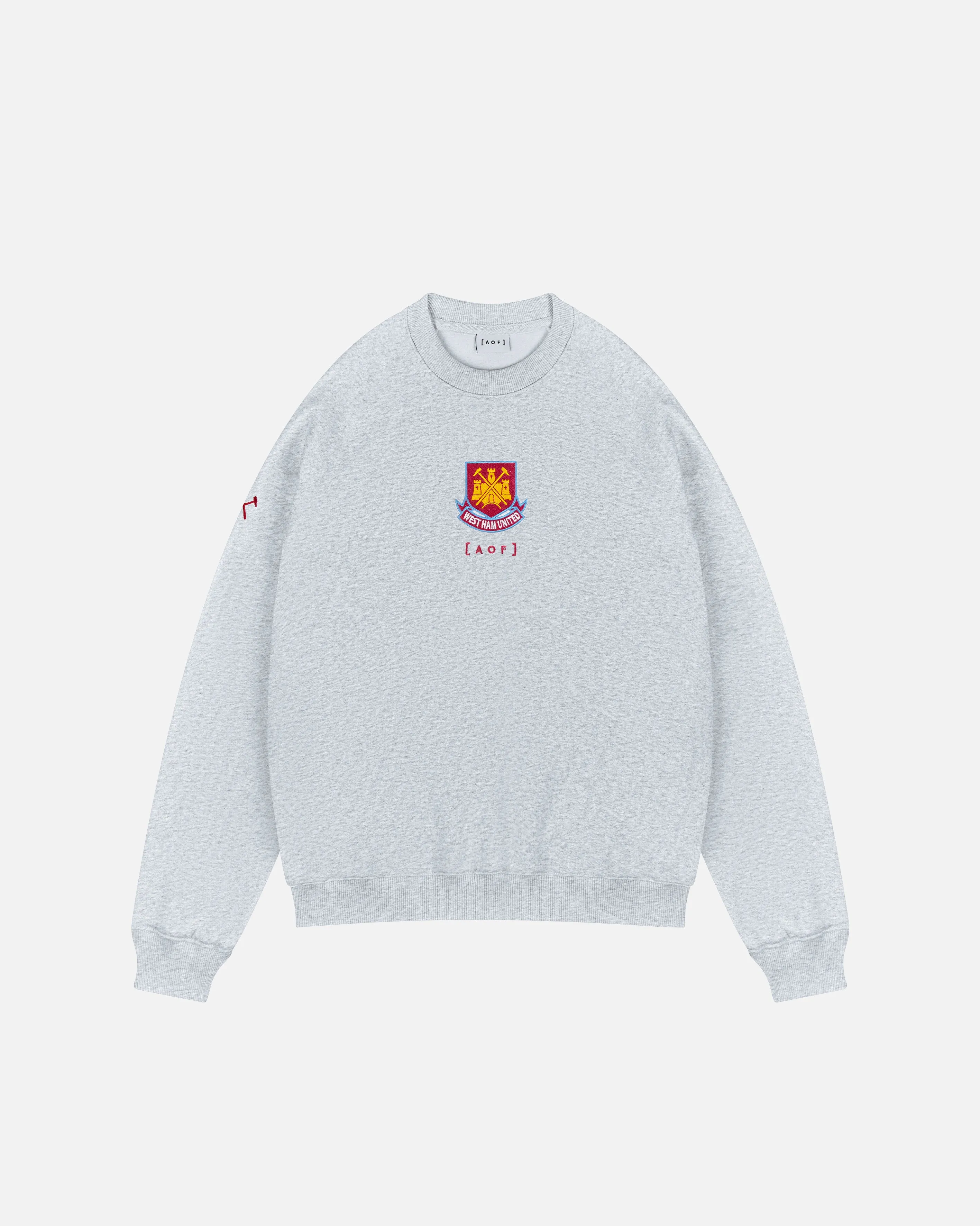 West Ham x AOF Grey Sweatshirt