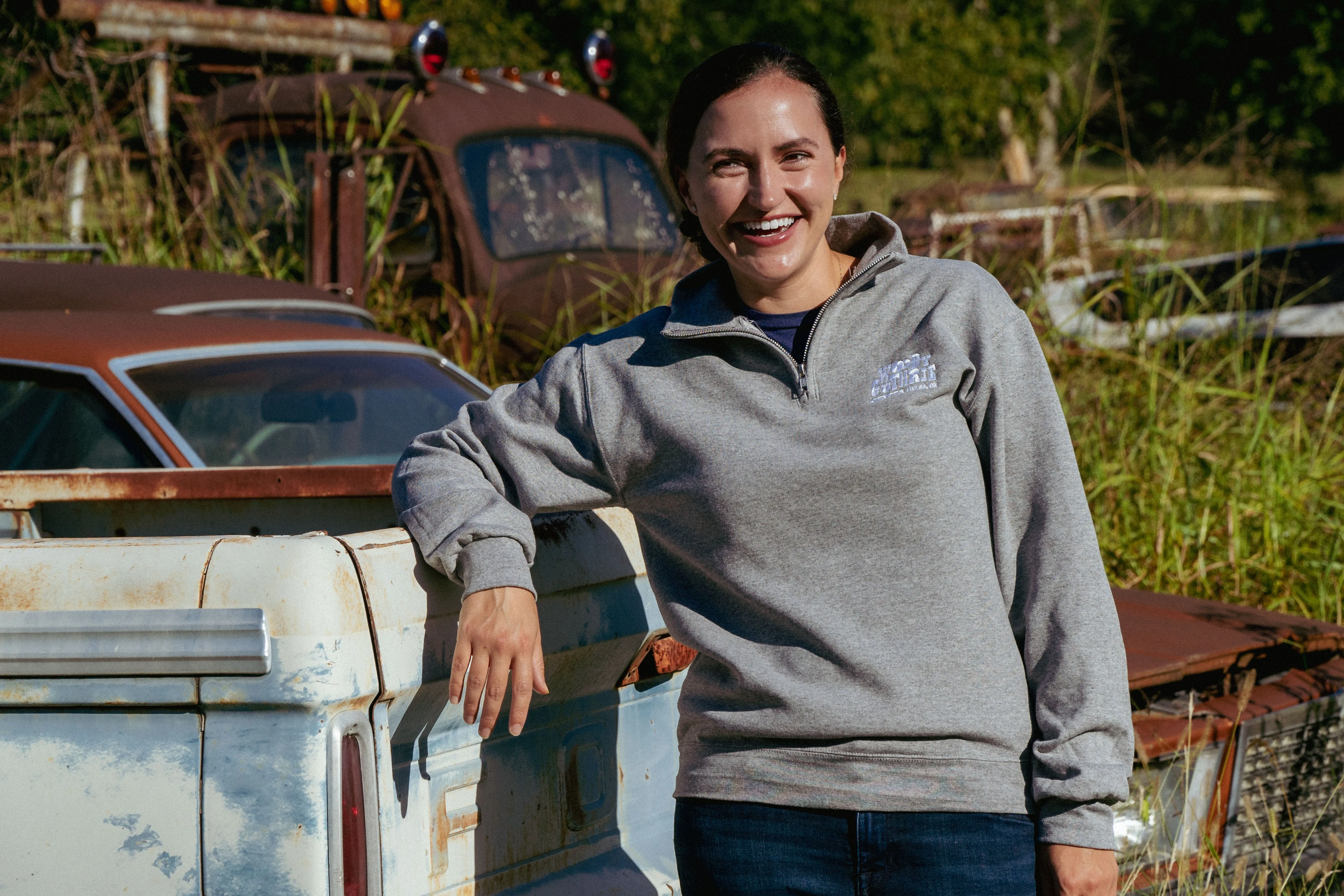 WGC Logo Quarter Zip Sweatshirt