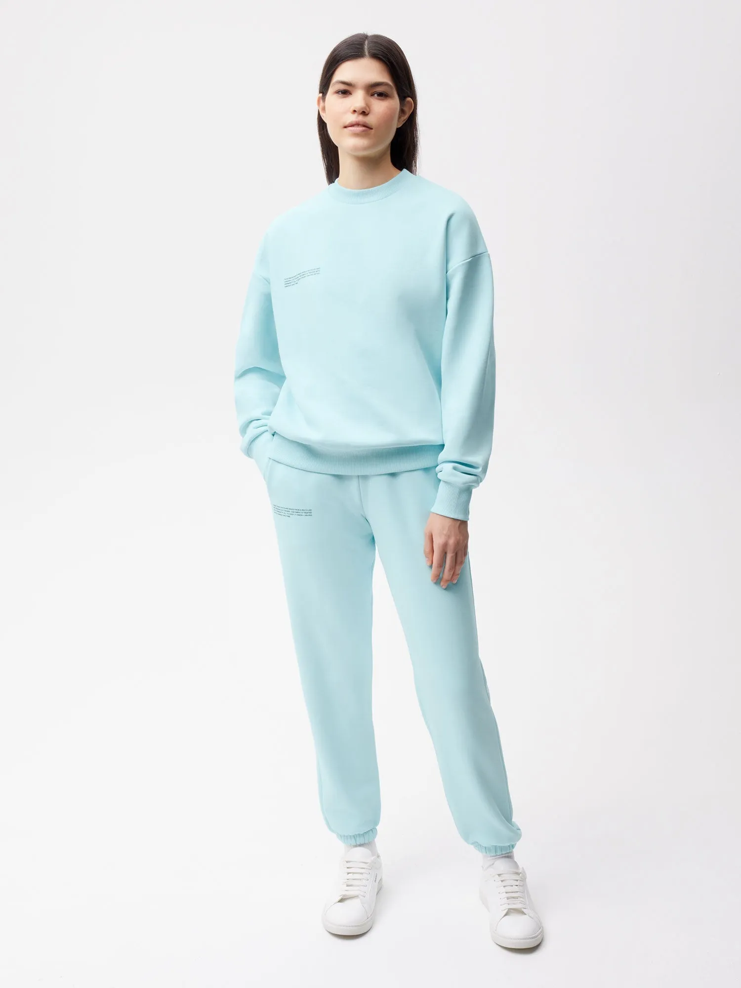 Womens 365 Heavyweight Track Pants—powder blue