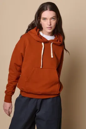 Women's Hooded Sweatshirt - Cinnamon