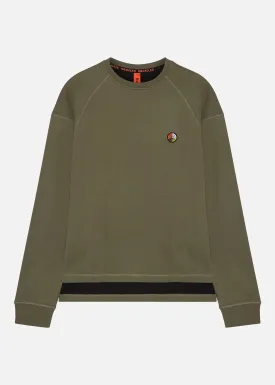 WOMENS SI CREW SWEAT (W) OLIVE